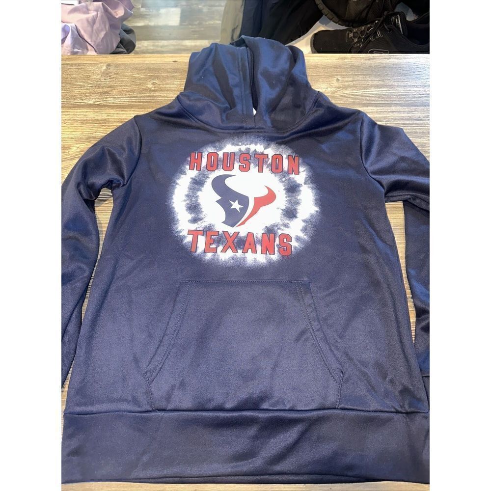 Team Apparel Youth Houston Texans Team Performance Pullover Hoodie. XSmall. N